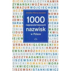 1000 NAJPOPULARNIEJSZYCH NAZWISK W POLSCE - 1