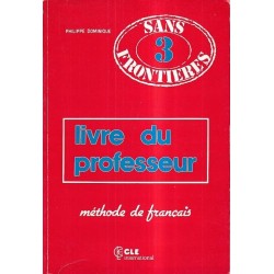 SANS FRONTIERES 3 - LIVRE DU PROFESSEUR - 1
