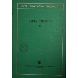 ACTA UNIVERSITATIS LODZIENSIS FOLIA CHIMICA 11 - 1