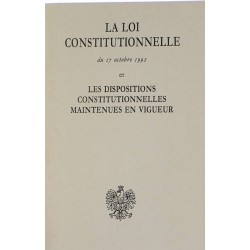 LA LOI CONSTITUTIONNELLE DU 17 OCTOBRE 1992 - 1