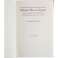 POLAND'S PLACE IN EUROPE - SARAH MEIKLEJOHN TERRY - 2