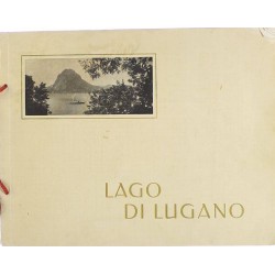 LAGO DI LUGANO - SOUVENIR ALBUM CON 38 VEDUTE - 1