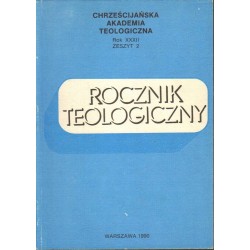 ROCZNIK TEOLOGICZNY CHAT 1990 ZESZYT 2 - 1