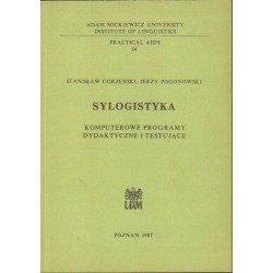 SYLOGISTYKA - GORZEŃSKI, POGONOWSKI - 1