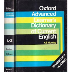 OXFORD ADVANCED LEARNER'S DICTIONARY - 1