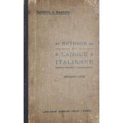 MASSOUL MAZZONI METHODE DE LANGUE ITALIENNE (1929) - 1