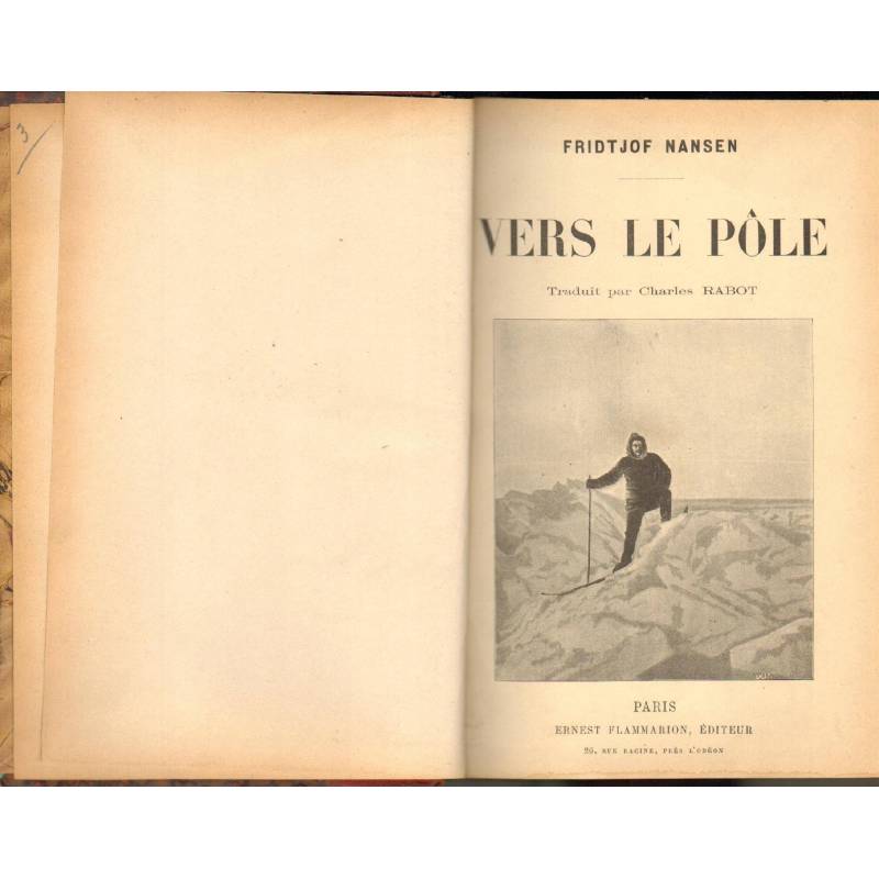 VERS LE POLE - FRIDTJOF NANSEN 1897 (ILUSTRATIONS) - 1