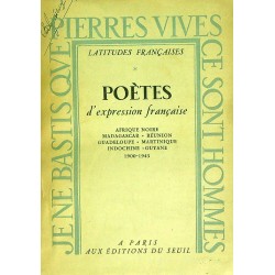LATITUDES FRANCAISES I. POETES D'EXPRESSION.. 1947 - 1