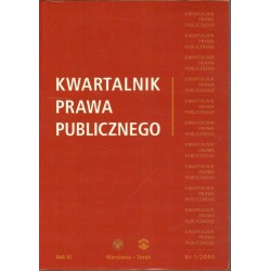 KWARTALNIK PRAWA PUBLICZNEGO NR 1/2006 - 1