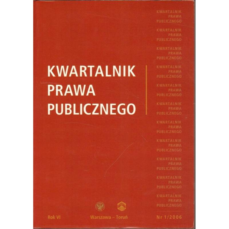 KWARTALNIK PRAWA PUBLICZNEGO NR 1/2006 - 1