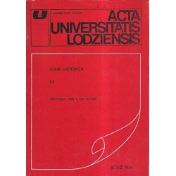 ACTA UNIVERSITATIS LODZIENSIS - NR 24 - 1