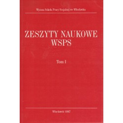 ZESZYTY NAUKOWE WSPS - TOM 1 - 1997 - 1