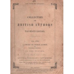 COLLECTION OF BRITISH AUTHORS (1891) - HARDY - 1