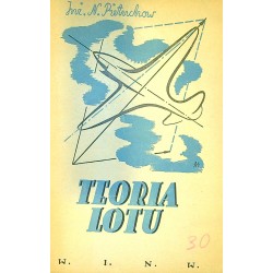TEORIA LOTU - N. PIETRUCHOW (1946) - Unikat Antykwariat i Księgarnia