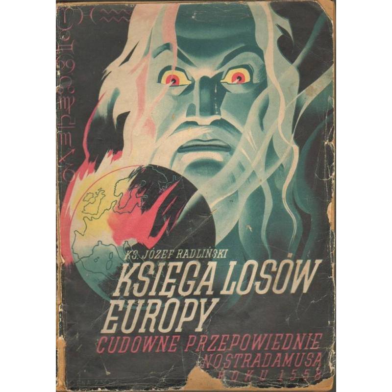 KSIĘGA LOSÓW EUROPY 1942 POZYCJA KOLABORANCKA - Unikat Antykwariat i Księgarnia