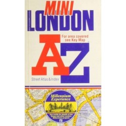 MINI LONDON A-Z STREET ATLAS & INDEX* - Unikat Antykwariat i Księgarnia