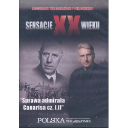 SENSACJE XX WIEKU SPRAWA ADMIRAŁA CANARISA - VCD - Unikat Antykwariat i Księgarnia
