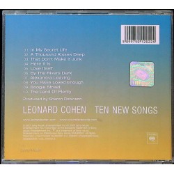 LEONARD COHEN - TEN NEW SONGS - CD - 2