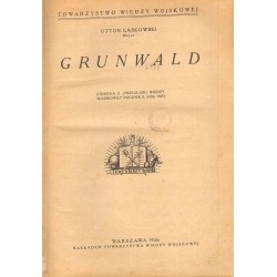 GRUNWALD - OTTON LASKOWSKI 1926 - Unikat Antykwariat i Księgarnia