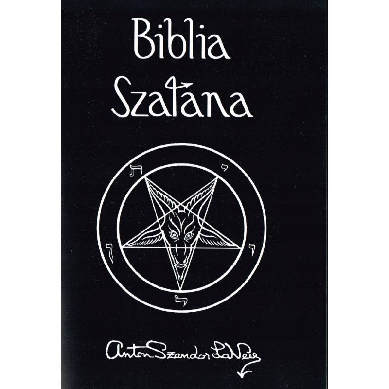 BIBLIA SZATANA - ANTON SZANDOR LAVEY nowa - 1