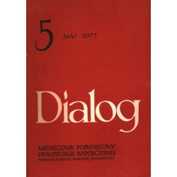 DIALOG - MIESIĘCZNIK POŚWIĘCONY DRAMATURGII 5/1977 - Unikat Antykwariat i Księgarnia
