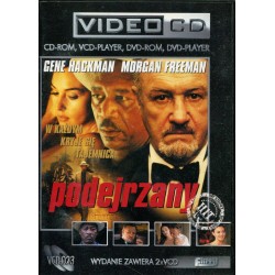 PODEJRZANY - GENE HACKMAN, MORGAN FREEMAN - VCD - Unikat Antykwariat i Księgarnia