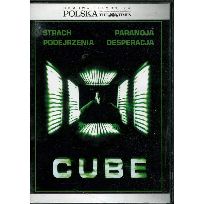 CUBE - VINCENZO NATALI - DVD - Unikat Antykwariat i Księgarnia