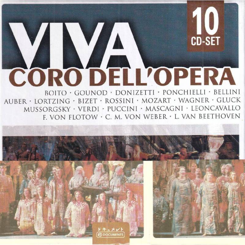 VIVA CORO DELL'OPERA - 10 CD - Unikat Antykwariat i Księgarnia