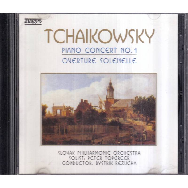 TCHAIKOVSKY - PIANO CONCERTO NO. 1, SOLENELLE - CD - Unikat Antykwariat i Księgarnia