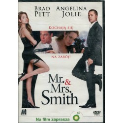 MR & MRS SMITH - ANGELINA JOLIE, BRAD PITT DVD - Unikat Antykwariat i Księgarnia