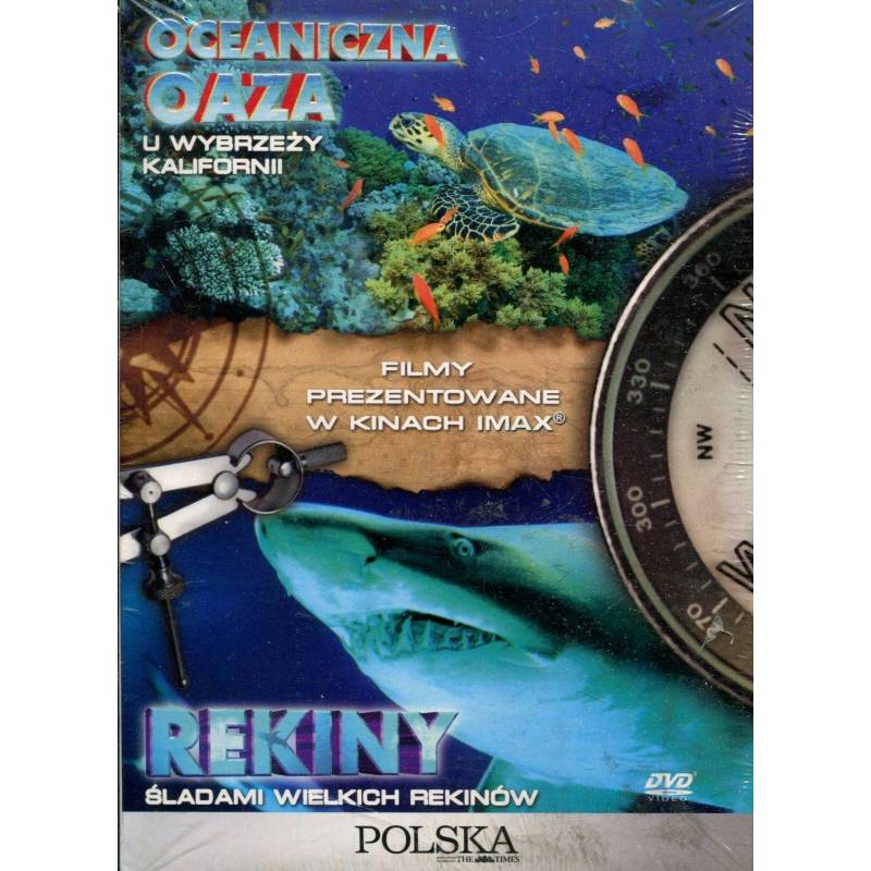 OCEANICZNA OAZA + REKINY - IMAX - DVD - Unikat Antykwariat i Księgarnia