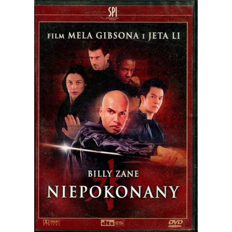 NIEPOKONANY - MEL GIBSON, JET LI - DVD - Unikat Antykwariat i Księgarnia