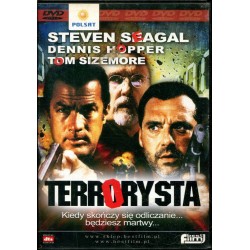 TERRORYSTA - STEVEN SEAGAL, DENNIS HOPPER - DVD - Unikat Antykwariat i Księgarnia