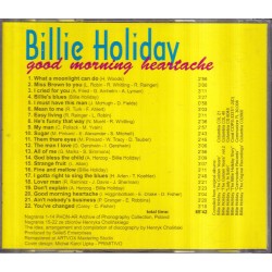 BILLIE HOLIDAY - GOOD MORNING HEARTACHE - CD - Unikat Antykwariat i Księgarnia
