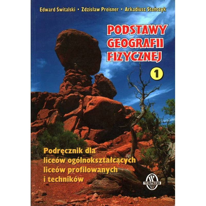 PODSTAWY GEOGRAFII FIZYCZNEJ 1 ŚWITALSKI, PREISNER - Unikat Antykwariat i Księgarnia