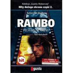 RAMBO - PIERWSZA KREW - SYLVESTER STALLONE - DVD - Unikat Antykwariat i Księgarnia