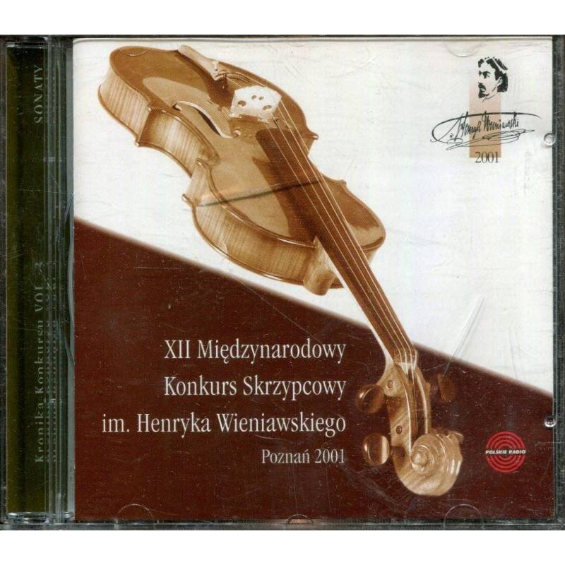XII MIĘDZYNARODOWY KONKURS SKRZYPCOWY - SONATY CD - Unikat Antykwariat i Księgarnia