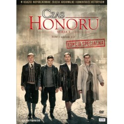 CZAS HONORU - SERIA I - TOM I - ODCINKI 1-3 - DVD - Unikat Antykwariat i Księgarnia