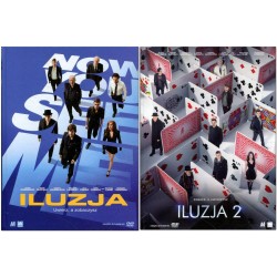 ILUZJA + ILUZJA 2 - JESSE EISENBERG - DVD - Unikat Antykwariat i Księgarnia