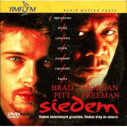 SIEDEM - BRAD PITT, MORGAN FREEMAN - DVD - Unikat Antykwariat i Księgarnia