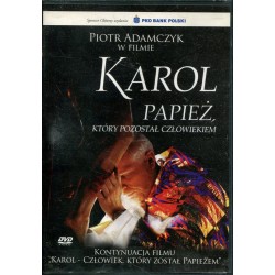 KAROL - PAPIEŻ, KTÓRY POZOSTAŁ CZŁOWIEKIEM - DVD - Unikat Antykwariat i Księgarnia