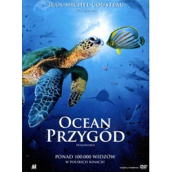 OCEAN PRZYGÓD - JEAN-MICHEL COUSTEAU - DVD - Unikat Antykwariat i Księgarnia
