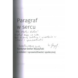 PARAGRAF W SERCU - JERZY JASTRZĘBSKI + AUTOGRAF - Unikat Antykwariat i Księgarnia