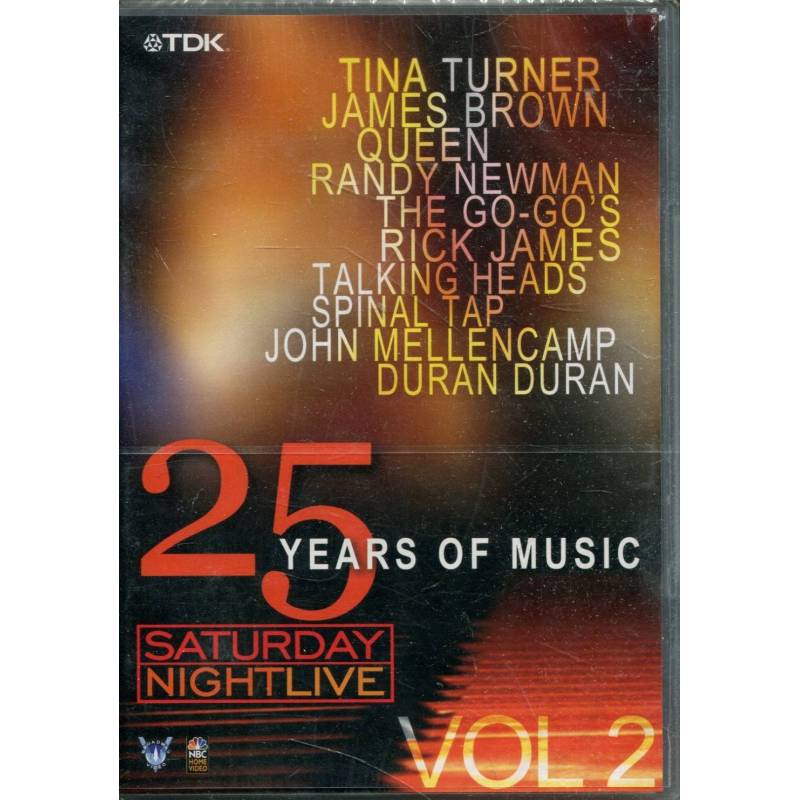 25 YEARS OF MUSIC SATURDAY NIGHT LIVE VOL 2 - DVD - Unikat Antykwariat i Księgarnia