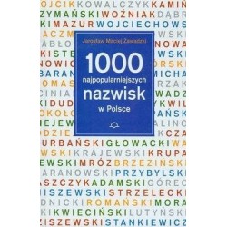 1000 NAJPOPULARNIEJSZYCH NAZWISK... - ZAWADZKI - Unikat Antykwariat i Księgarnia