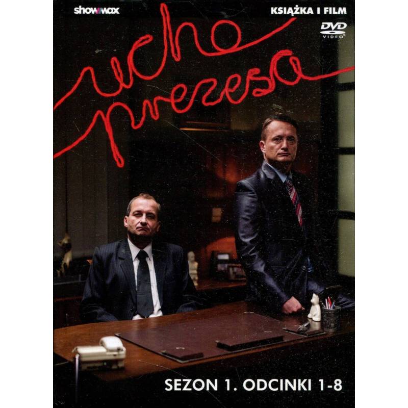 UCHO PREZESA - SEZON 1 - ODCINKI 1-8 - DVD - Unikat Antykwariat i Księgarnia