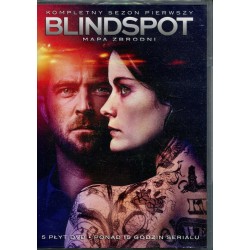 BLINDSPOT - MAPA ZBRODNI - SEZON 1 - DVD - Unikat Antykwariat i Księgarnia