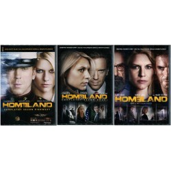 HOMELAND - SEZONY 1-3 - DVD