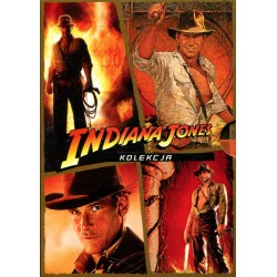 INDIANA JONES - KOLEKCJA - BOX 4 DVD - Unikat Antykwariat i Księgarnia