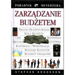 PORADNIK MENEDŻERA ZARZĄDZANIE BUDŻETEM - BROOKSON - Unikat Antykwariat i Księgarnia